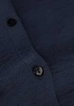 donkerblauwe modström blouses ossamd shirt
