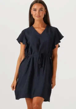 donkerblauwe modström mini jurk nixonmd dress