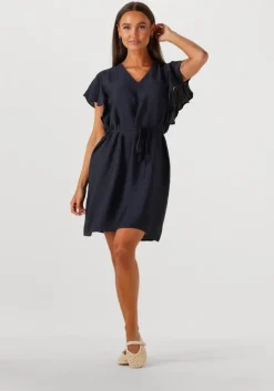 donkerblauwe modström mini jurk nixonmd dress