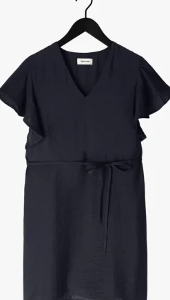 donkerblauwe modström mini jurk nixonmd dress