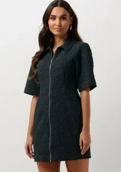 donkerblauwe modström mini jurk hollismd dress