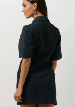 donkerblauwe modström mini jurk hollismd dress