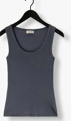 donkerblauwe modström top igormd tank top