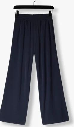 donkerblauwe msch copenhagen wijde broek mschjazlyn lynette pants