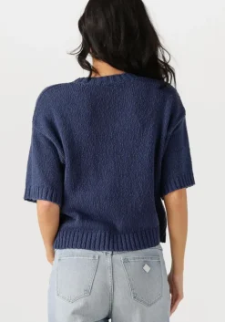 donkerblauwe msch copenhagen top mschhannalie 2 4 v pullover