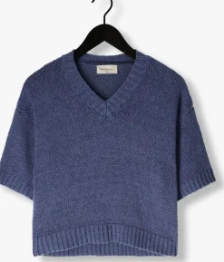 donkerblauwe msch copenhagen top mschhannalie 2 4 v pullover