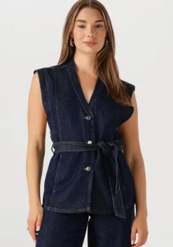 donkerblauwe msch copenhagen gilet mschjosephine rue vest