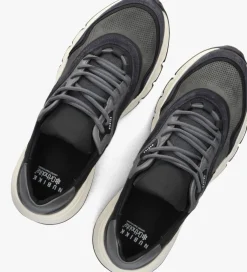 donkerblauwe nubikk lage sneakers luca noa