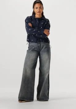 donkerblauwe nukus blouses newport blouse embroidery