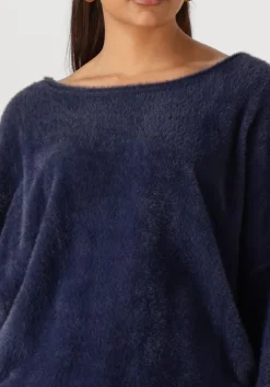 donkerblauwe nukus trui mathilde pullover soft