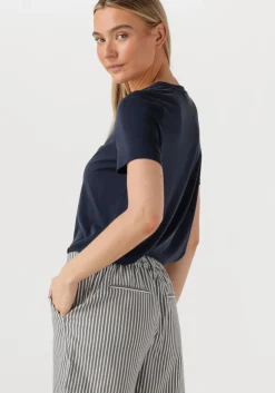 donkerblauwe object t-shirt objannie s/s t-shirt noos