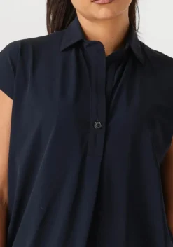 donkerblauwe penn & ink mini jurk dress