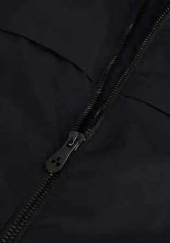 donkerblauwe peuterey gewatteerde jas skanor