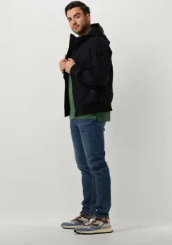 donkerblauwe peuterey jack hanko