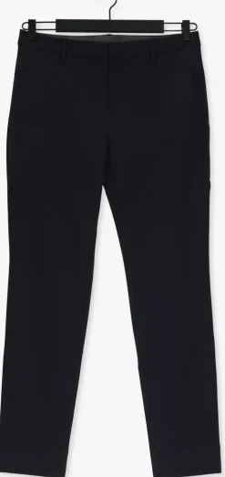 donkerblauwe plain pantalon josh 315