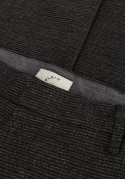 donkerblauwe plain pantalon josh pl 060