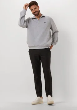 donkerblauwe plain pantalon josh pl 060