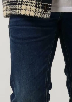 donkerblauwe pme legend straight leg jeans commander 3.0