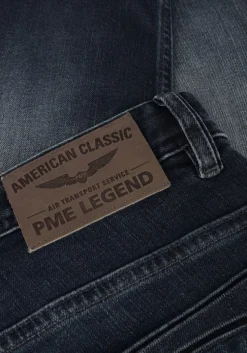 donkerblauwe pme legend slim fit jeans skyrak