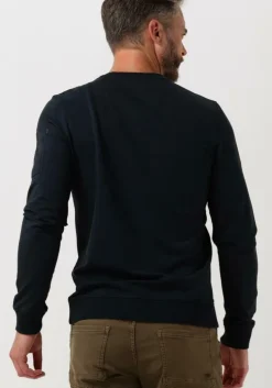 donkerblauwe pme legend trui airstripe sweat