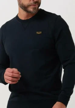 donkerblauwe pme legend trui airstripe sweat