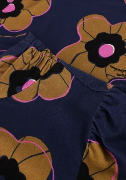 donkerblauwe pom amsterdam trui turtleneck - fleurs parfaites