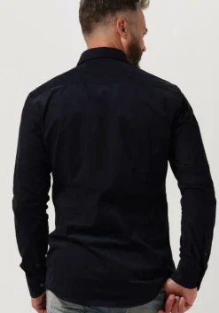 donkerblauwe porto milano klassiek overhemd lagos