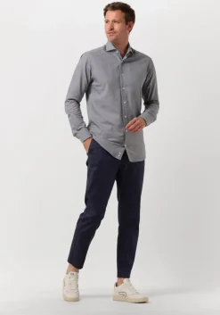 donkerblauwe porto milano klassiek overhemd lagos