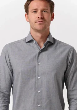 donkerblauwe porto milano klassiek overhemd lagos