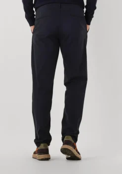 donkerblauwe profuomo chino trouser sportcord