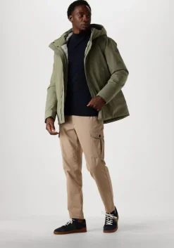 donkerblauwe profuomo trui pullover mock