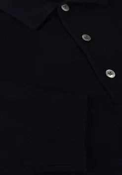 donkerblauwe profuomo trui polo onepiece luxury basic