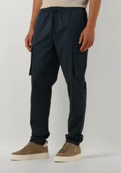 donkerblauwe pure path cargobroeken cargo pants with cords