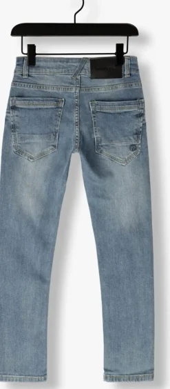 donkerblauwe raizzed skinny jeans southampton