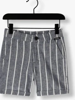 donkerblauwe retour korte broek remy