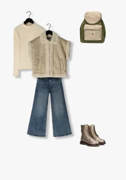 donkerblauwe retour straight leg jeans celeste