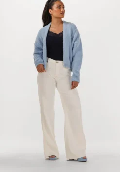 donkerblauwe rosemunde top beatha capsleeve