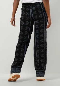 donkerblauwe rough studios wijde broek alex pants