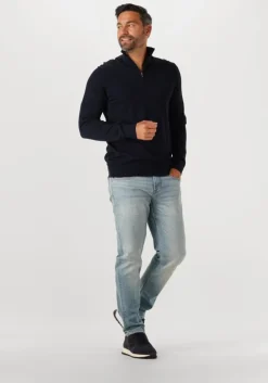 donkerblauwe saint steve trui cas