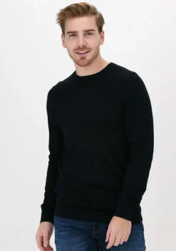 donkerblauwe saint steve trui bart