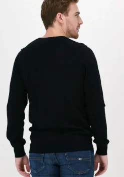 donkerblauwe saint steve trui bart