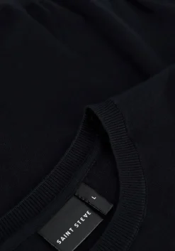 donkerblauwe saint steve trui bart