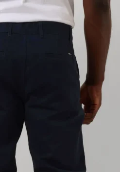 donkerblauwe scotch & soda chino stuart stretch cotton chino