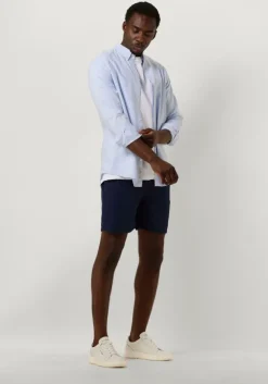 donkerblauwe scotch & soda zwembroeken mid length swim short solid