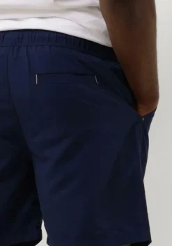donkerblauwe scotch & soda zwembroeken mid length swim short solid