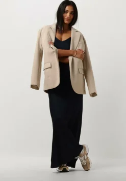 donkerblauwe selected femme maxi jurk slftalia-lena