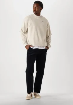 donkerblauwe selected homme pantalon slhreg-duca corduroy p