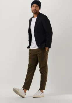 donkerblauwe selected homme colberts slim-reno blz