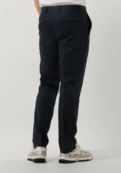 donkerblauwe selected homme pantalon slhslim-state flex bl str trs