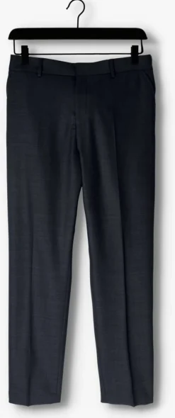 donkerblauwe selected homme pantalon slhslim-state flex bl str trs